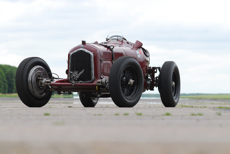 Classic Alfa Romeo race car