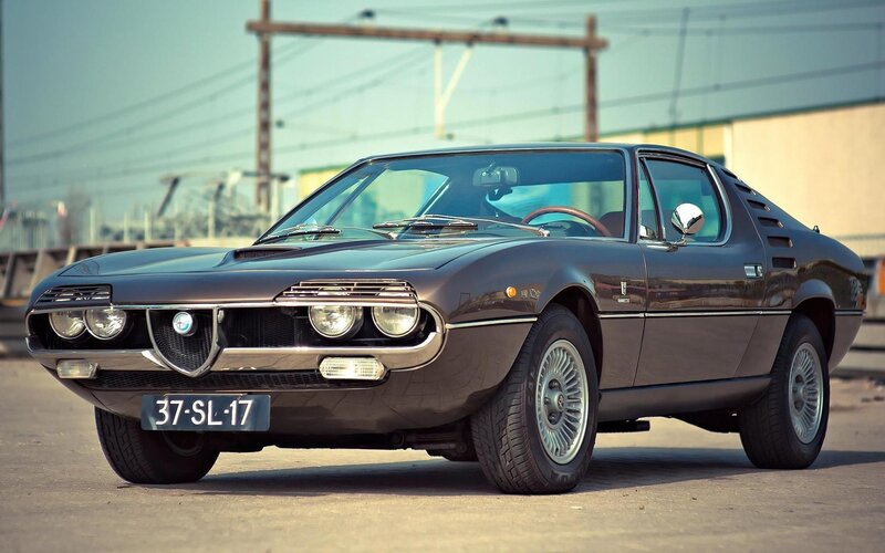 Classic Alfa Romeo sports car