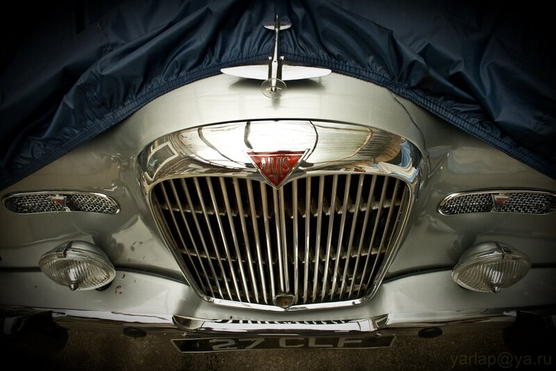 Classic Alvis car front view