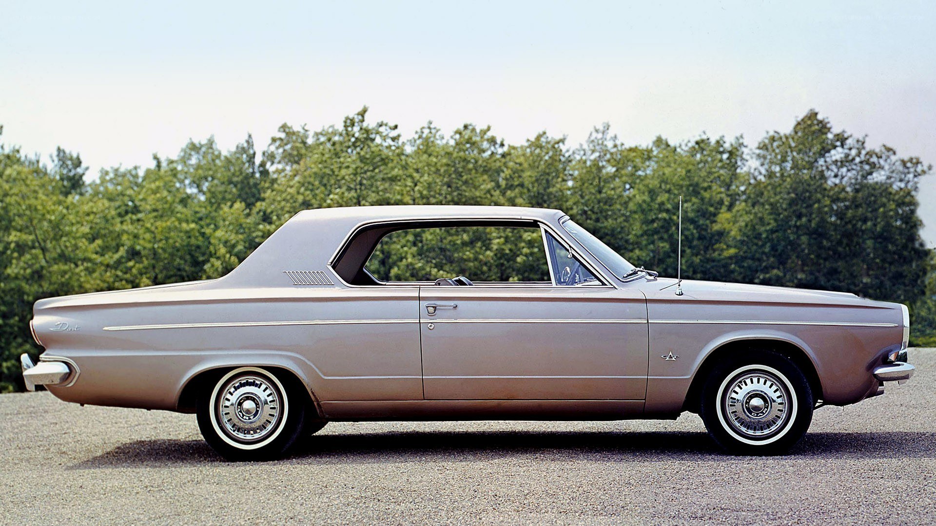 Classic American muscle car