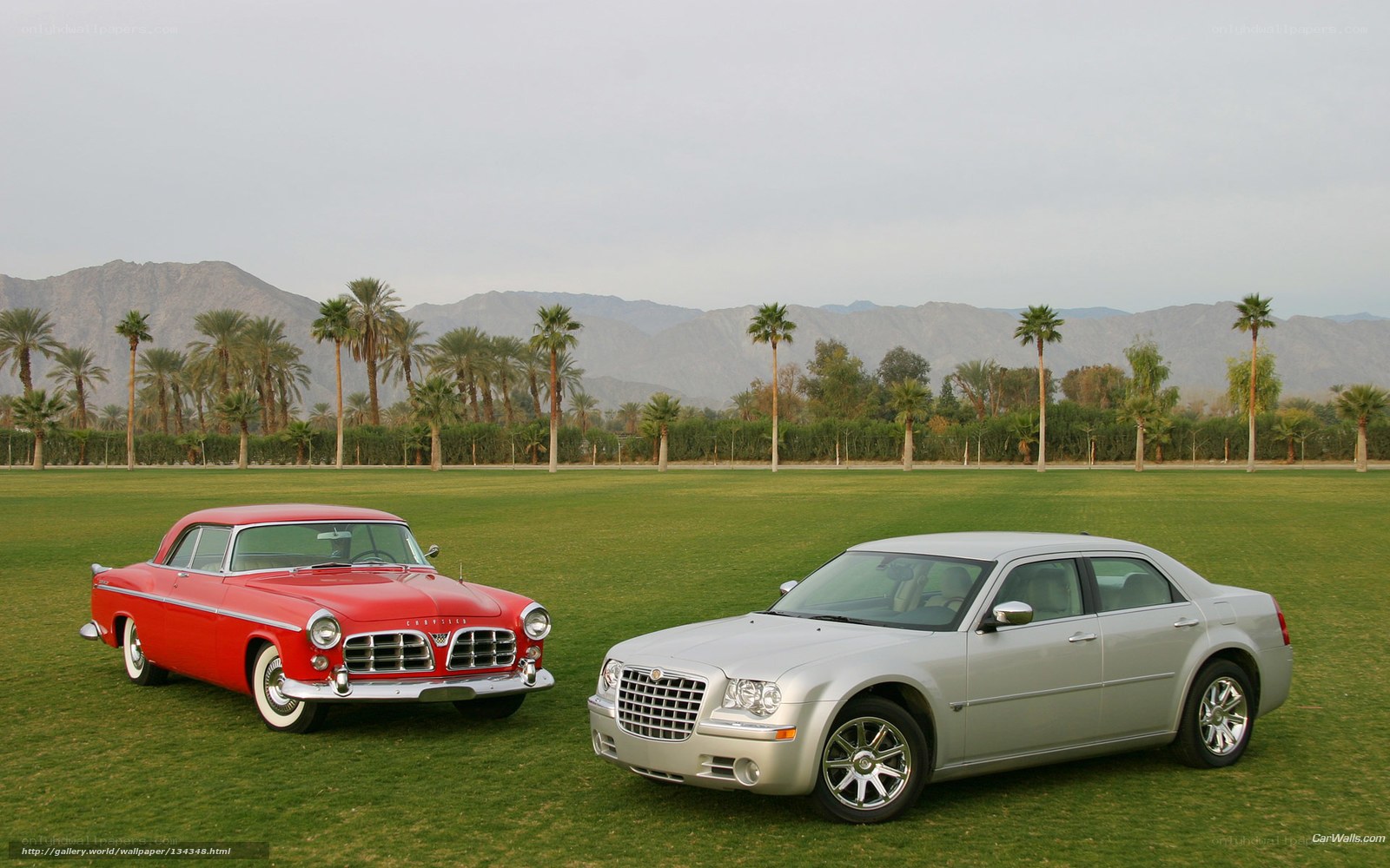 Classic and modern Chrysler cars