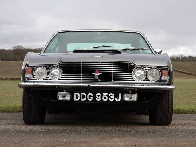 Classic Aston Martin front view