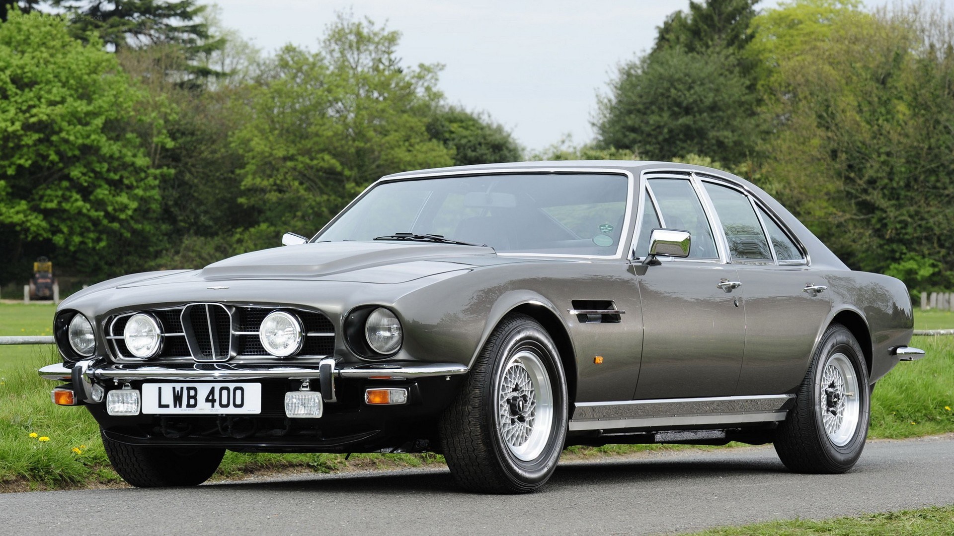 Classic Aston Martin sedan