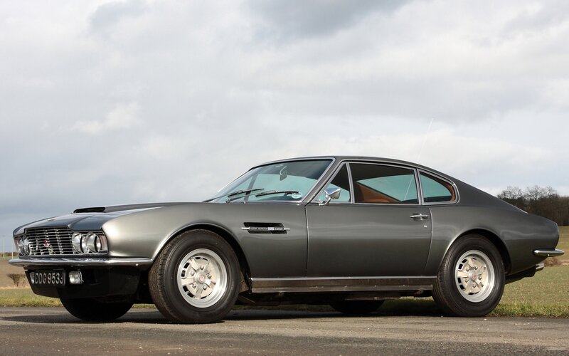 Classic Aston Martin sports car