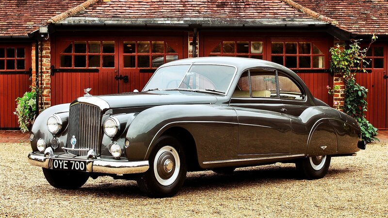 Classic Bentley Car — Gray