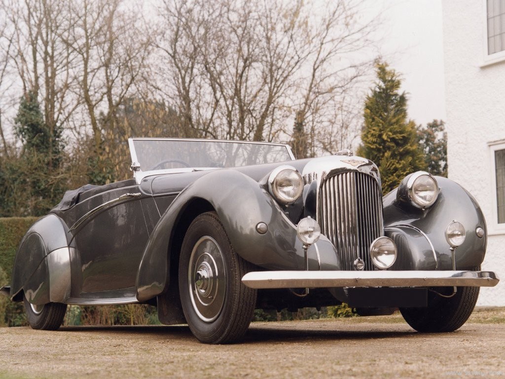 Classic Bentley convertible