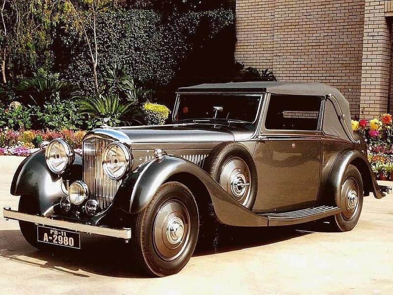 Classic Bentley convertible