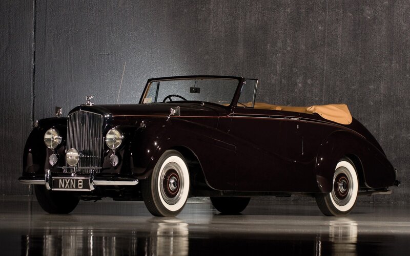 Classic Bentley convertible