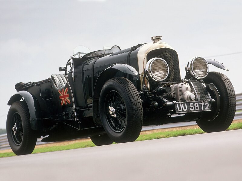 Classic Bentley race car