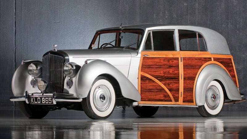 Classic Bentley Woodie Car