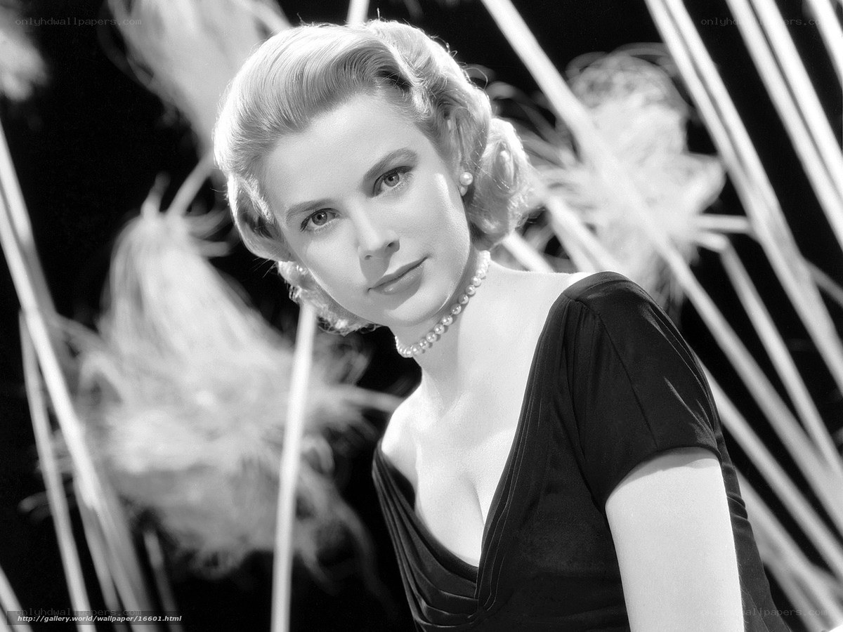 Classic black and white portrait