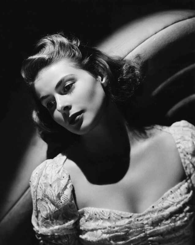 Classic black and white portrait
