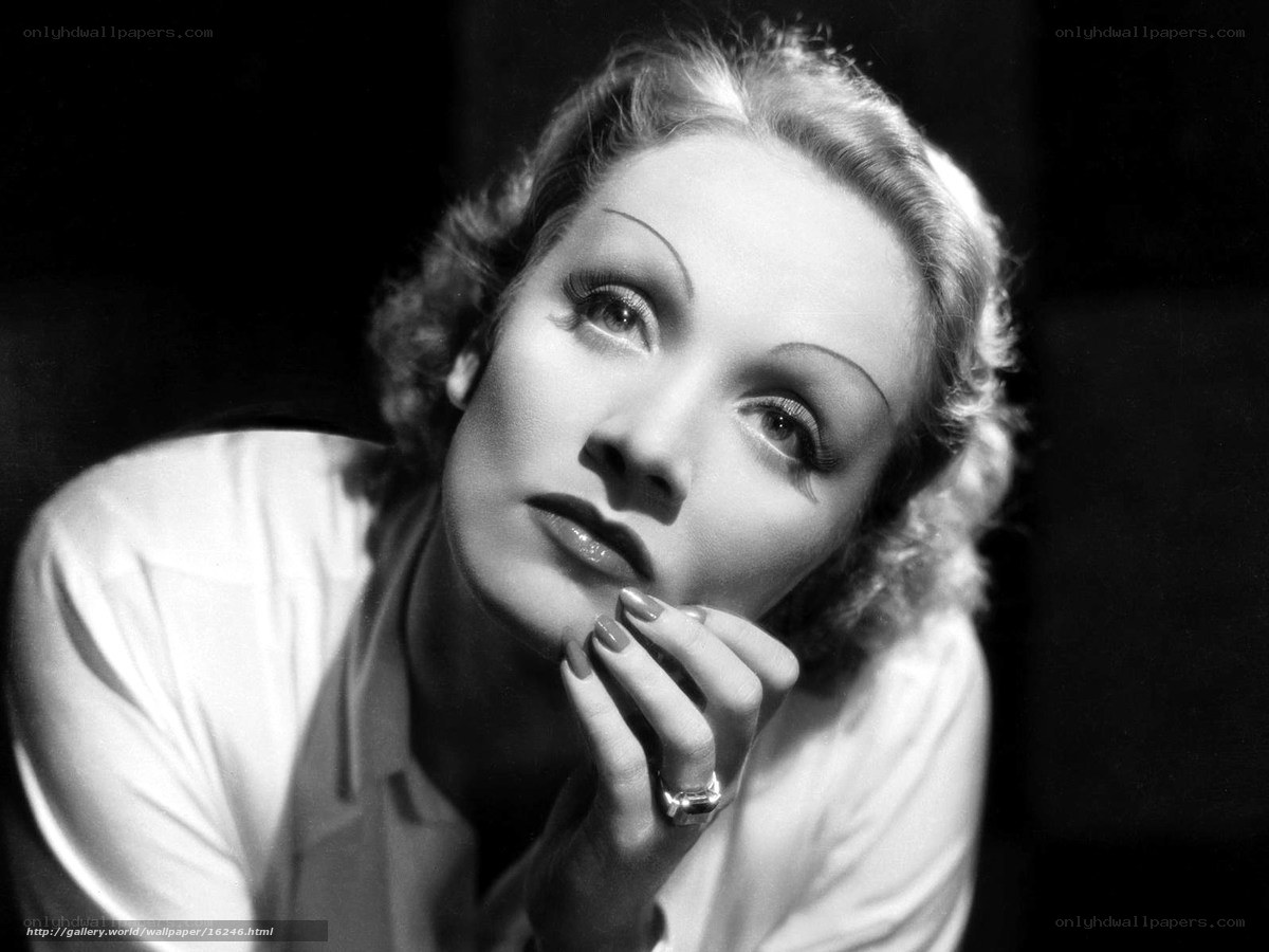 Classic black and white portrait