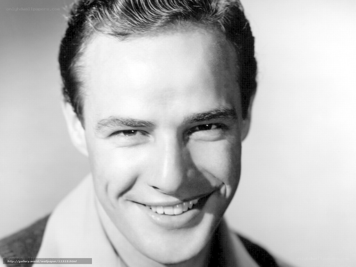 Classic black and white portrait