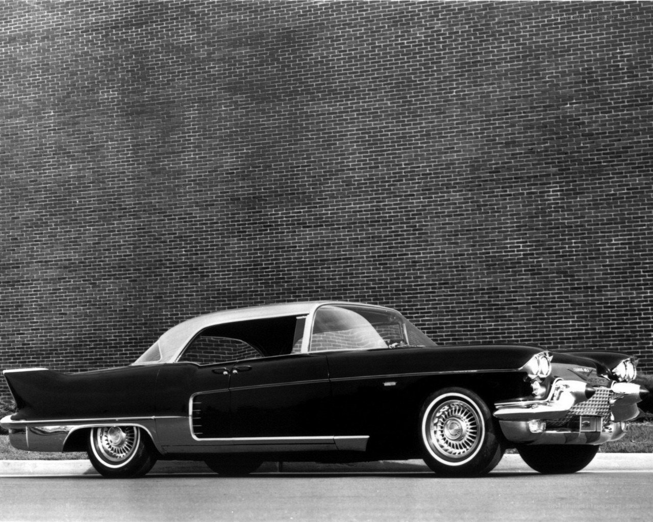 Classic black Cadillac car