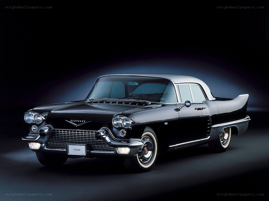 Classic black Cadillac Eldorado