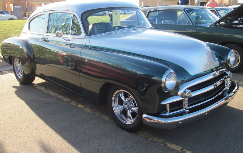 Classic Black Car — Calm, Afternoon