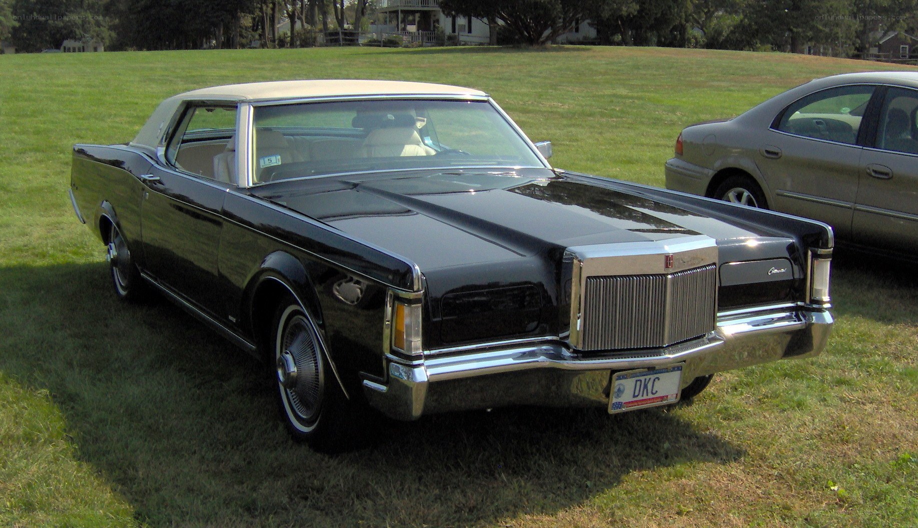 Classic black Lincoln Continental