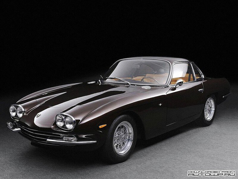 classic black sports car