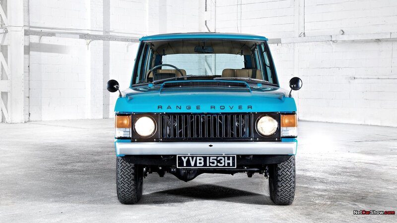 Classic blue Range Rover