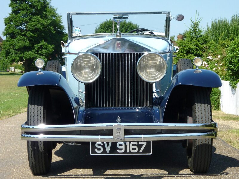 Classic Blue Rolls-Royce