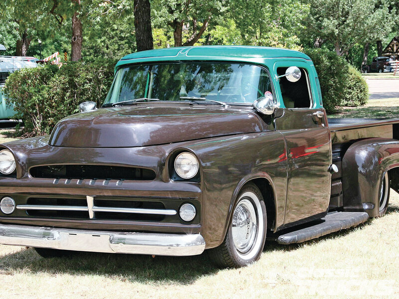 Classic Brown Pickup Truck — Calm