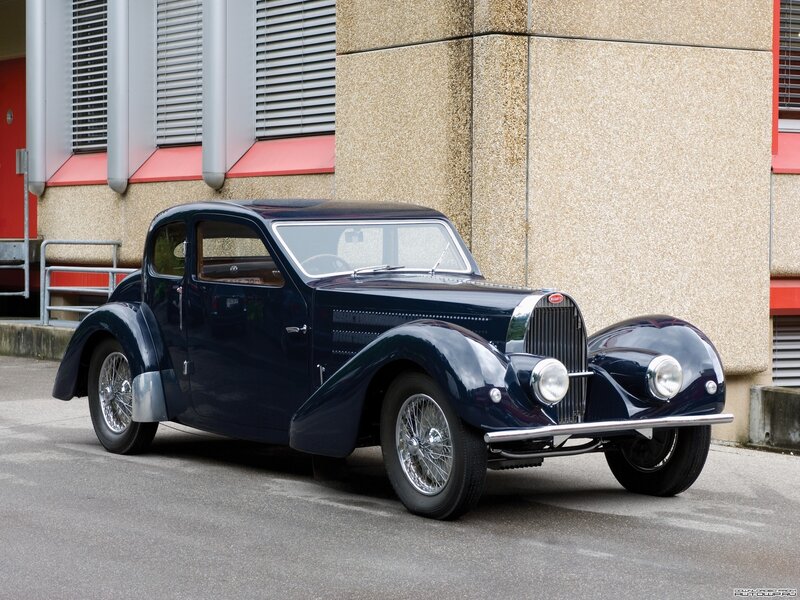 Classic Bugatti car