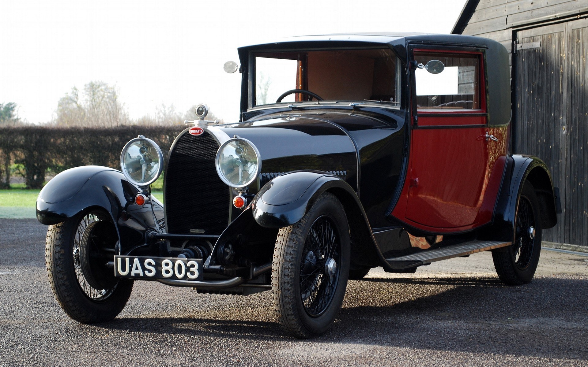 Classic Bugatti car