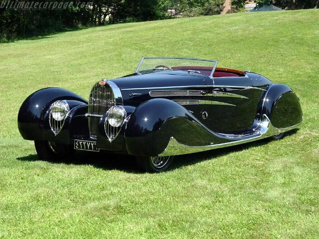 Classic Bugatti roadster