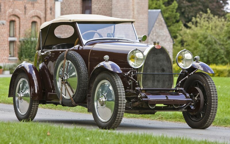 Classic Bugatti roadster