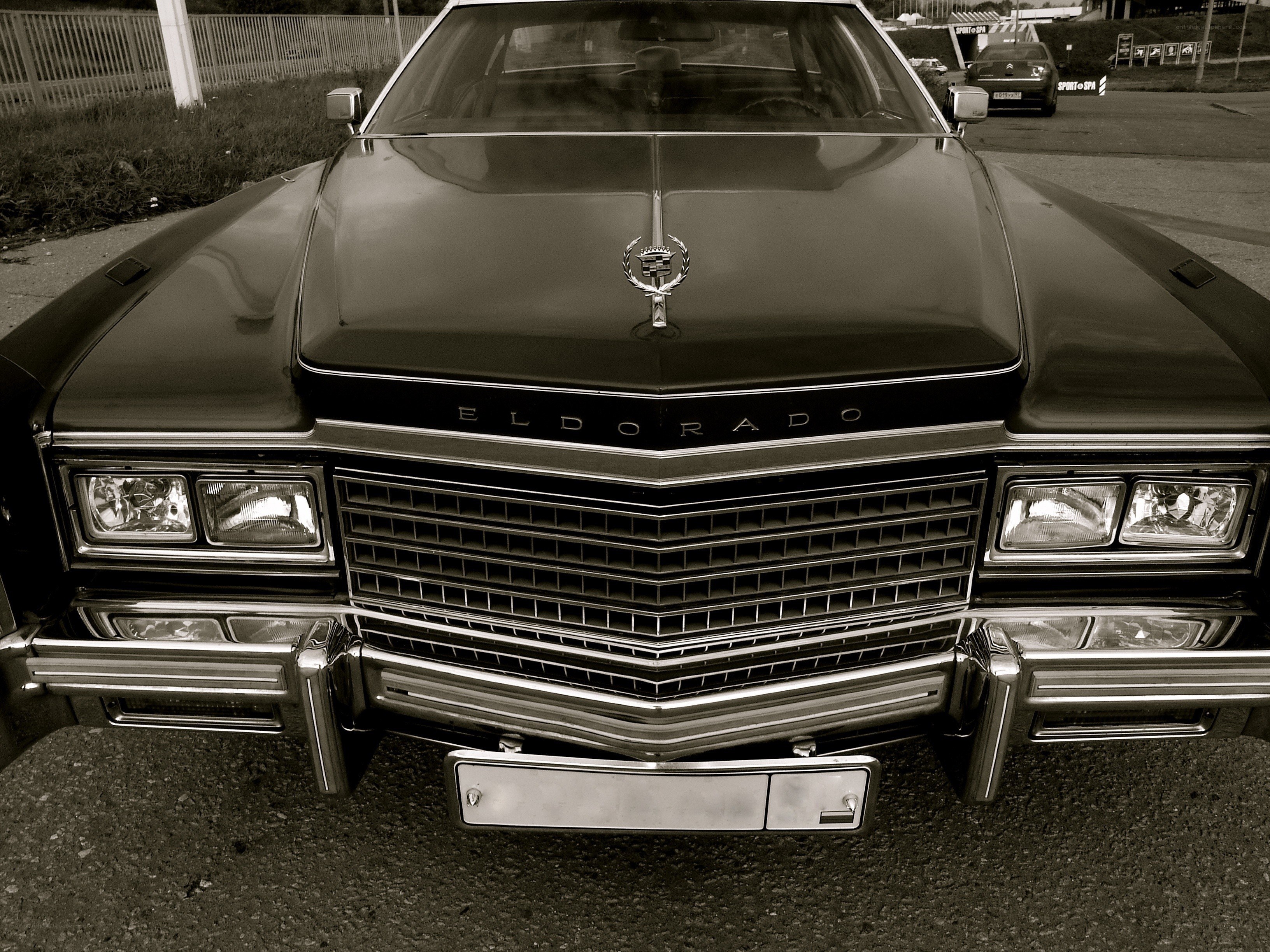 Classic Cadillac Eldorado front view