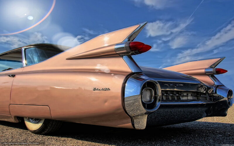 Classic Cadillac Tailfins