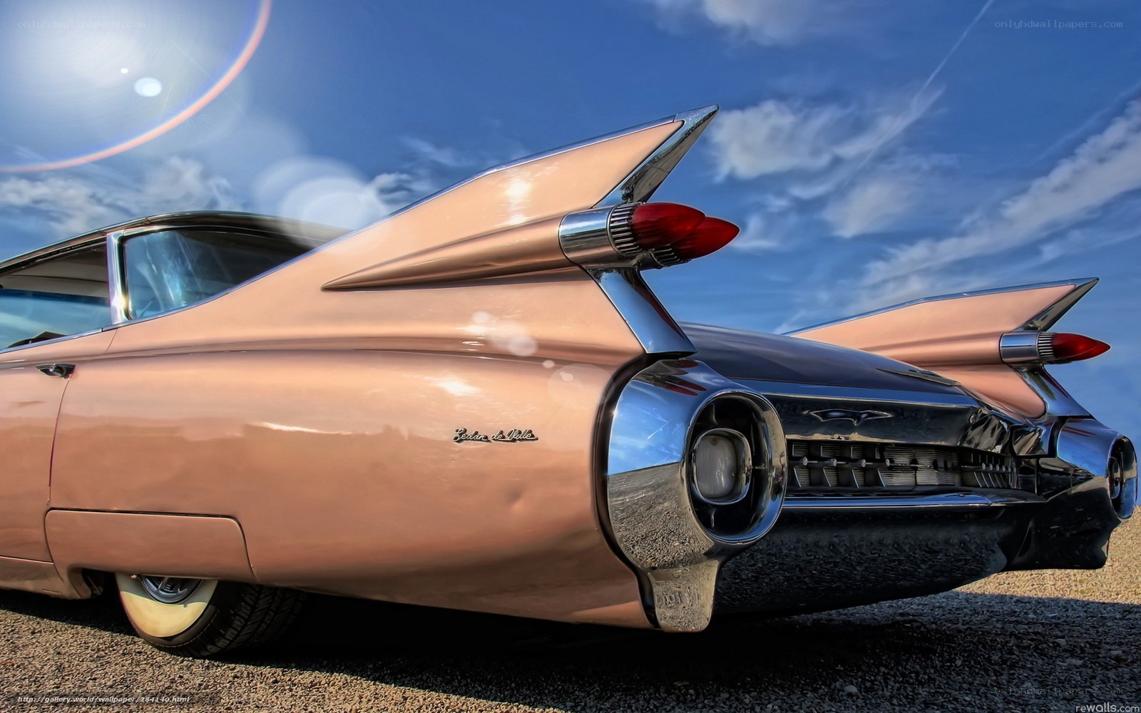 Classic Cadillac Tailfins