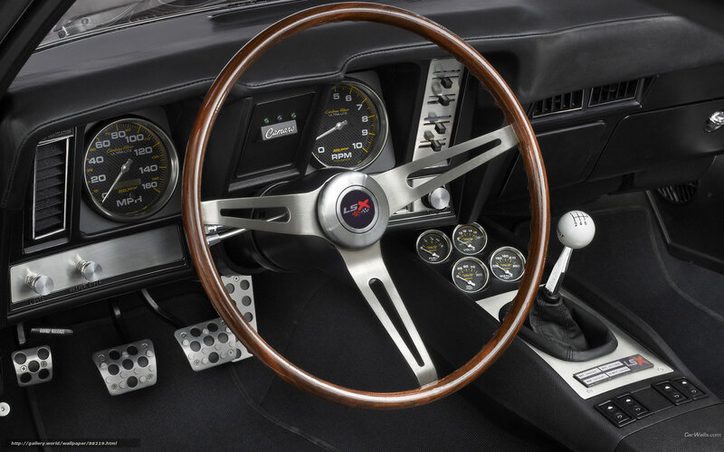 Classic Camaro interior