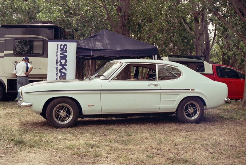Classic car at outdoor event