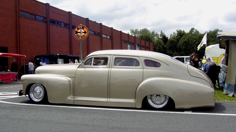 Classic car at outdoor show