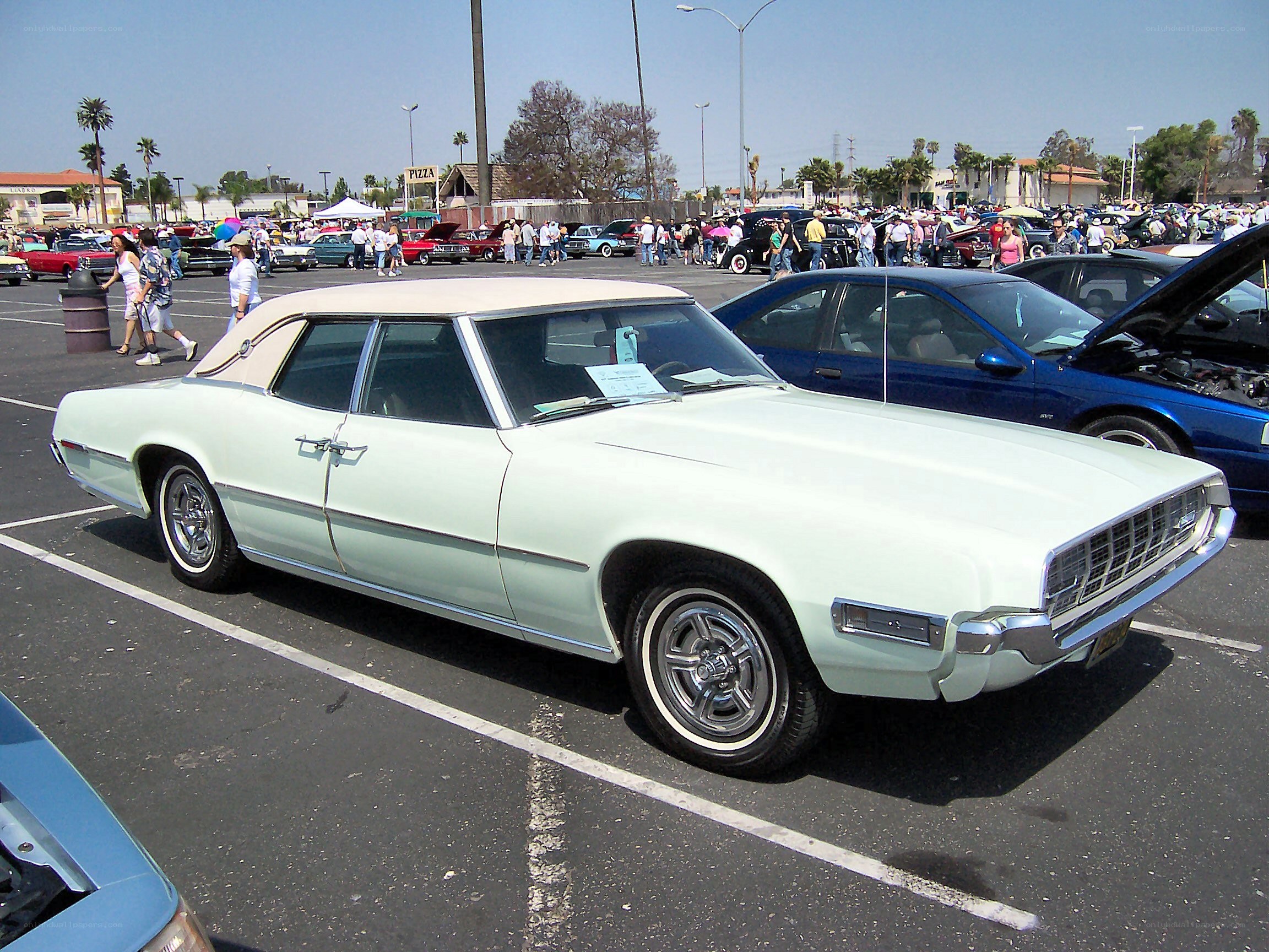 Classic car at outdoor show