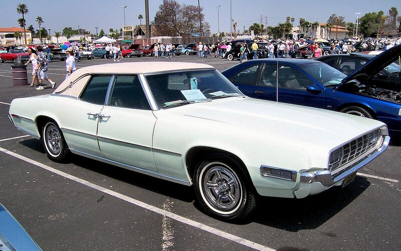 Classic car at outdoor show