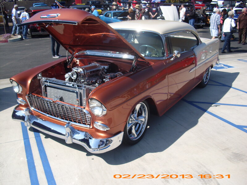 Classic Car at Show — Brown