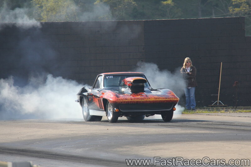 Classic Car Burnout — Black