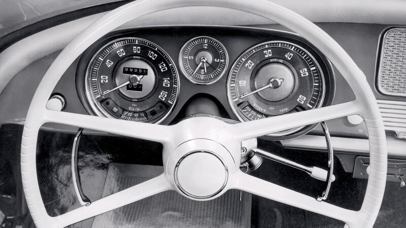 classic car dashboard