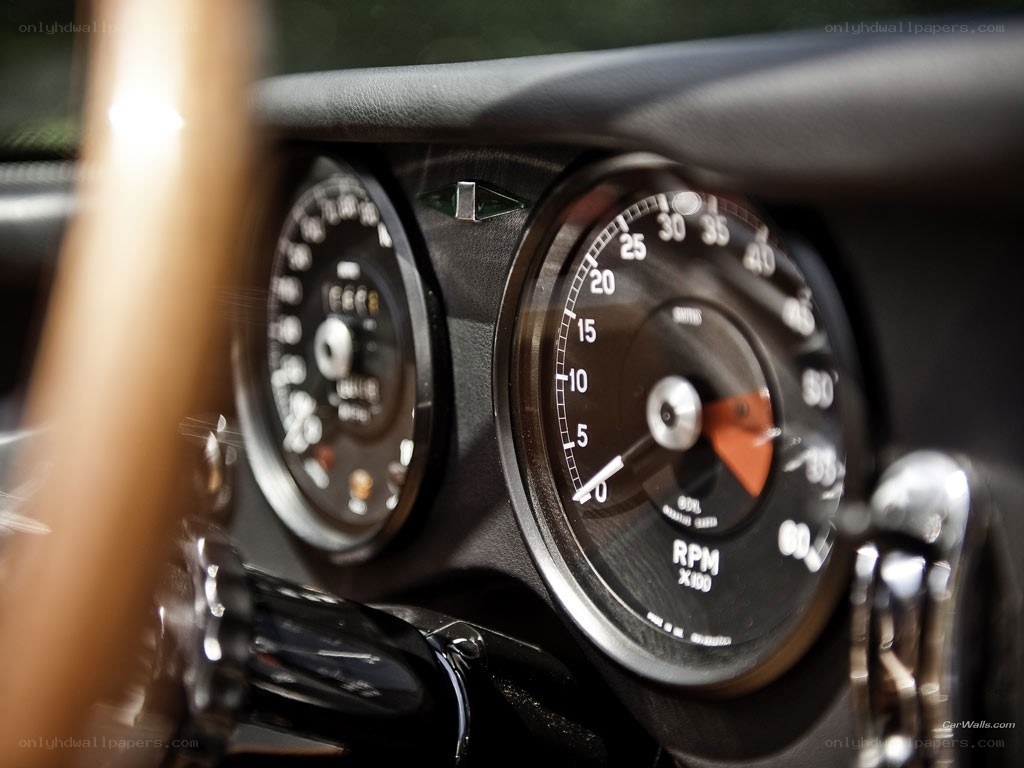 classic car dashboard close-up