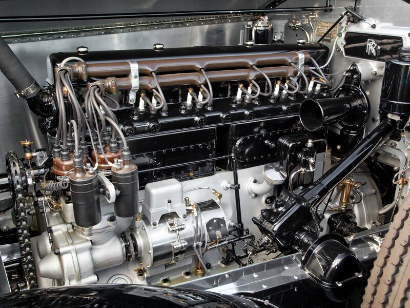 Classic car engine