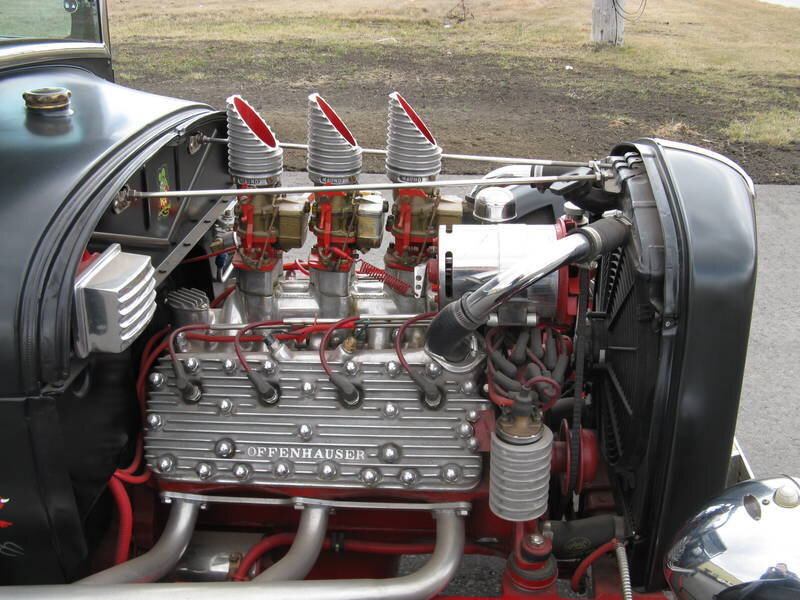 classic car engine