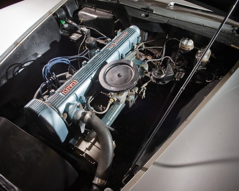 classic car engine bay