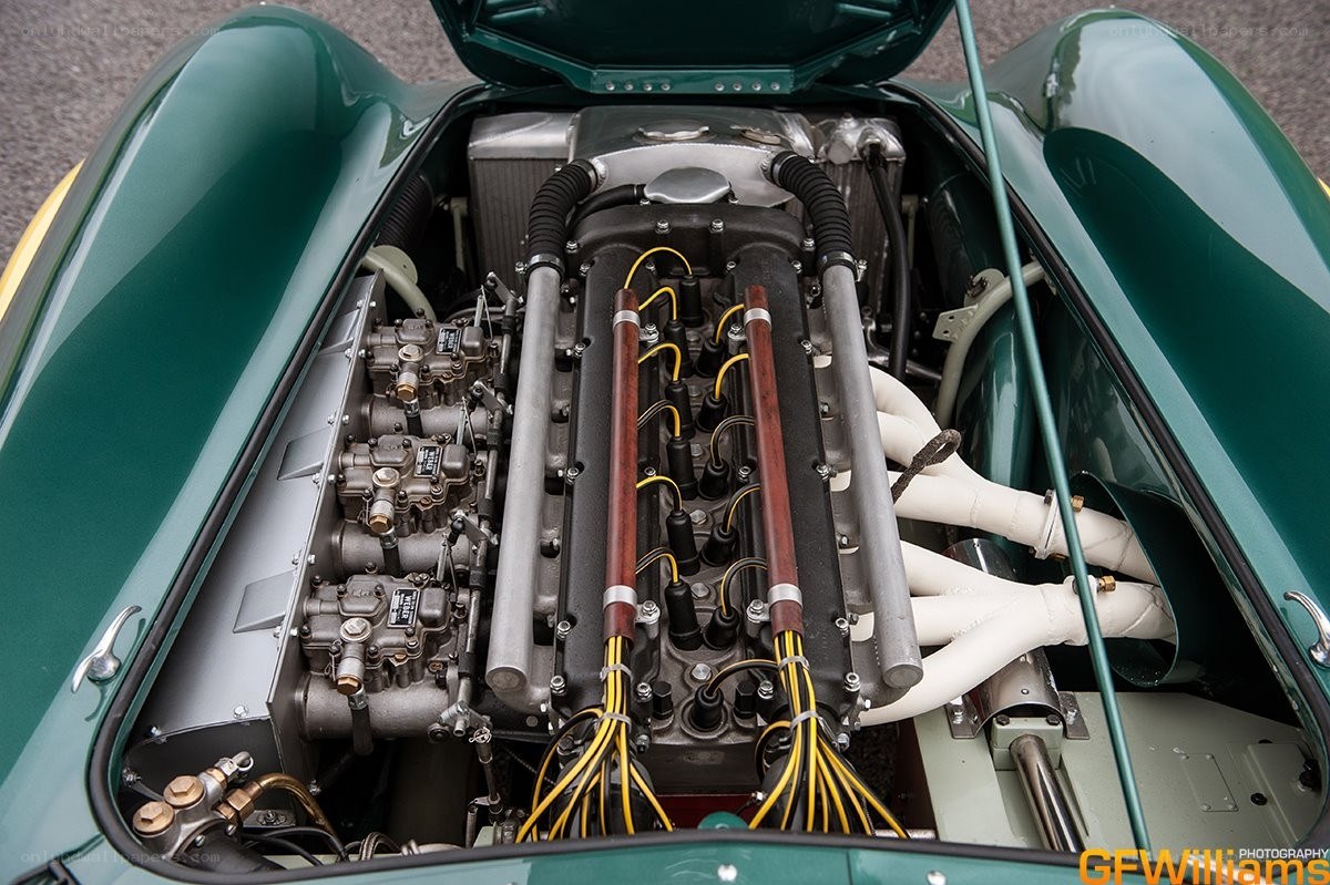 classic car engine bay