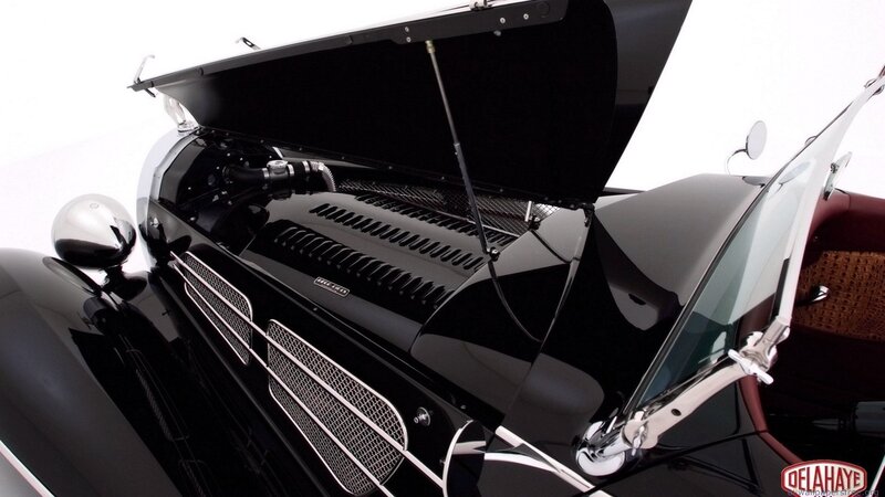 classic car engine bay