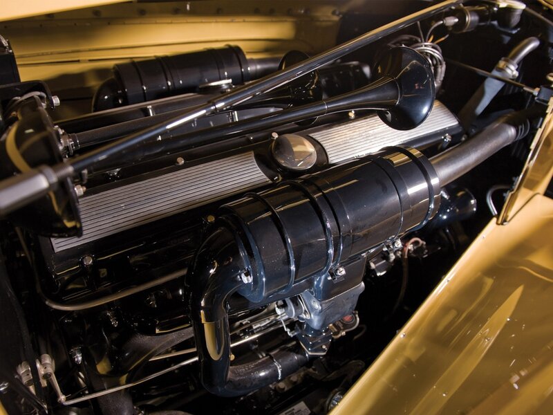 classic car engine details