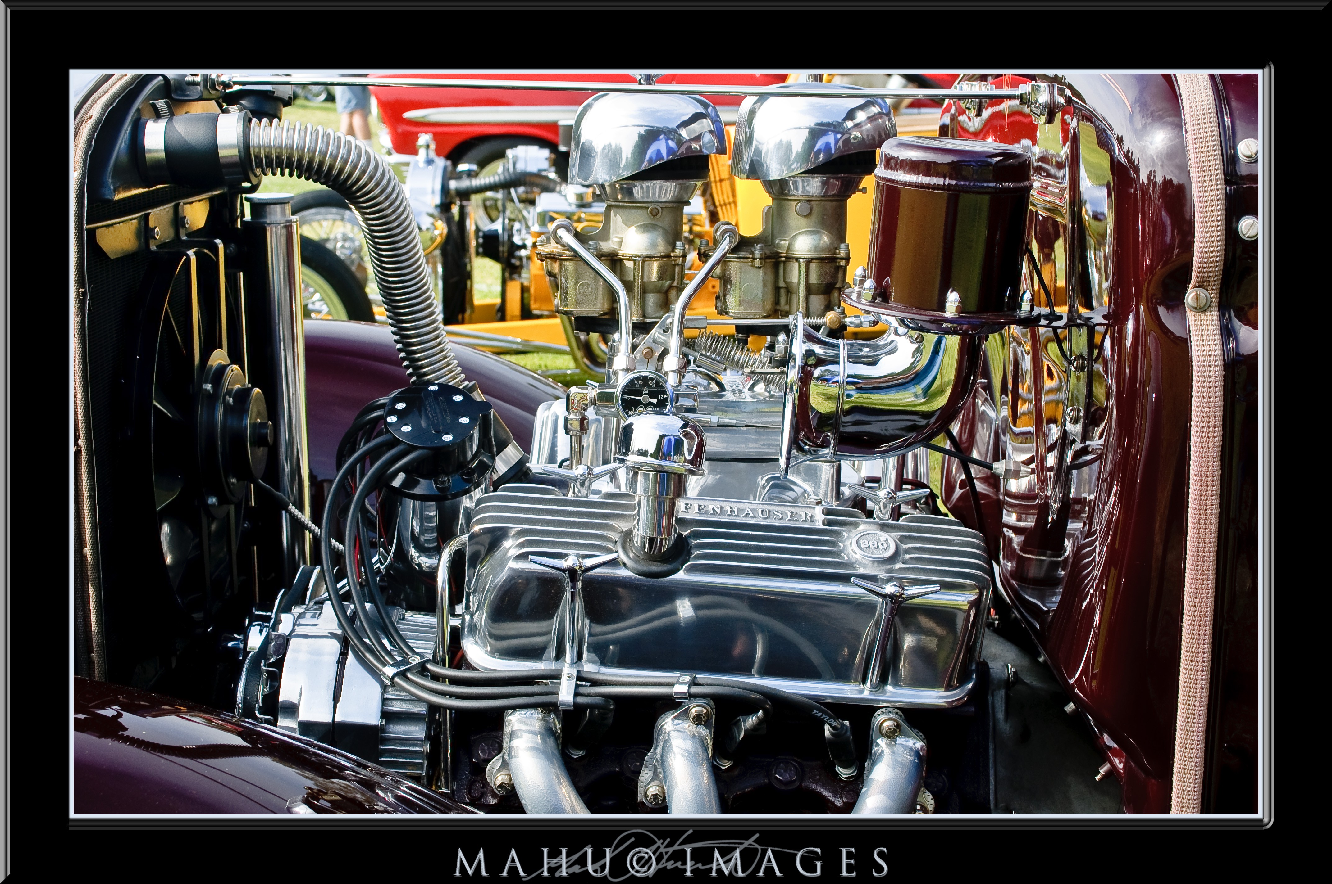 classic car engine details