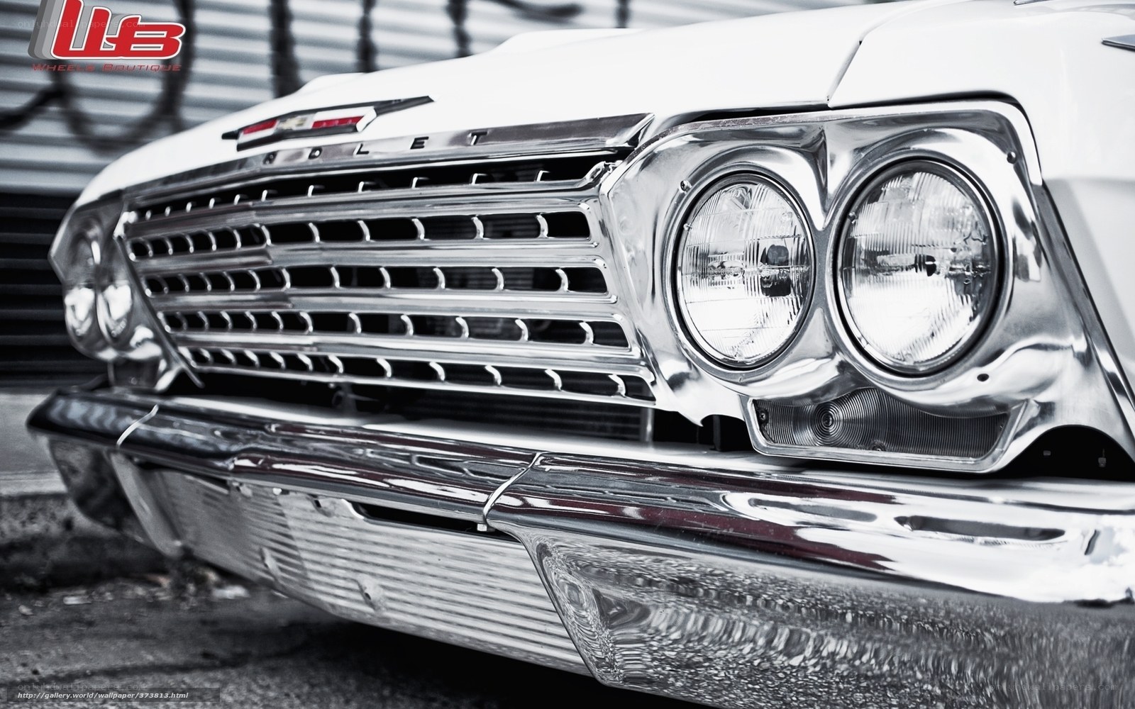 Classic car front grille